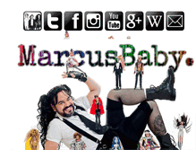 Tablet Screenshot of marcusbaby.com